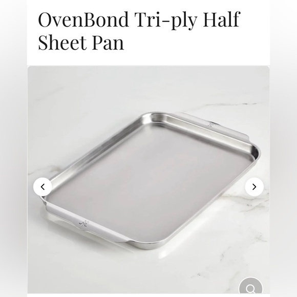 OvenBond Tri-ply Half Sheet Pan and Roasting Rack